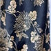 NWOT VICTORIAS SECRET Slip M 2005 Black-Gold Satin Floral Lace Trim Tie Open