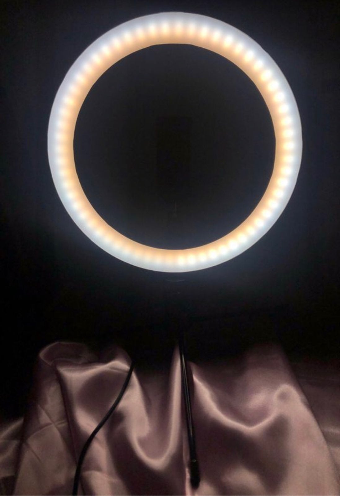 led Ring light with stand