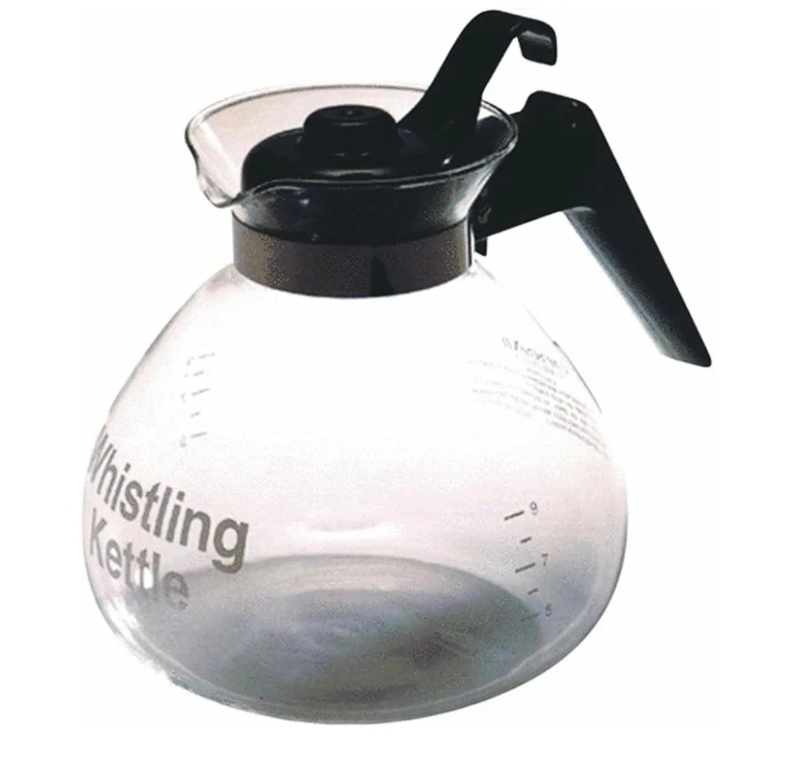 Medelco One-All Clear Glass 6 pt. Tea Kettle