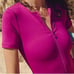 NEW w.tags Free People x Toast Signature Surf Suit in Purple Orchid Size XL