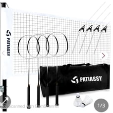 Portable Badminton Set