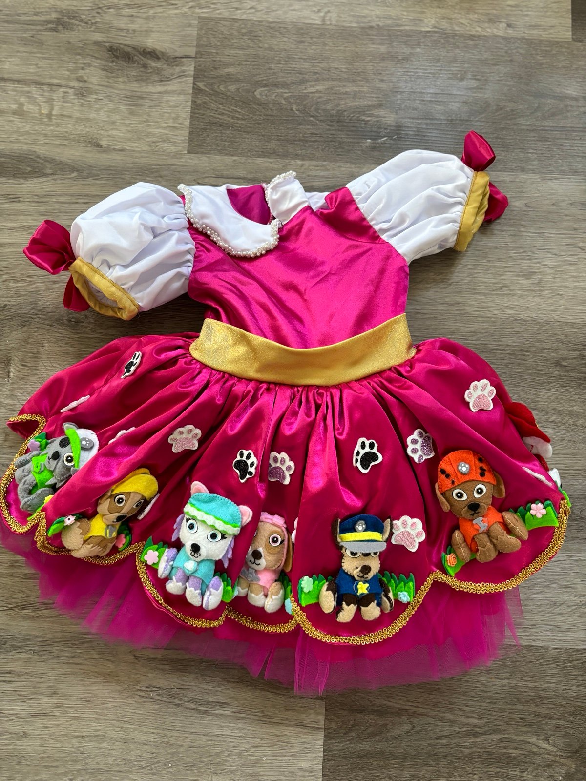 Paw patrol dress kids size 2 - 3 Halloween costume