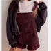 NWOT - FREE PEOPLE “Ziggy” Denim Shortalls/Overalls