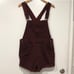 NWOT - FREE PEOPLE “Ziggy” Denim Shortalls/Overalls