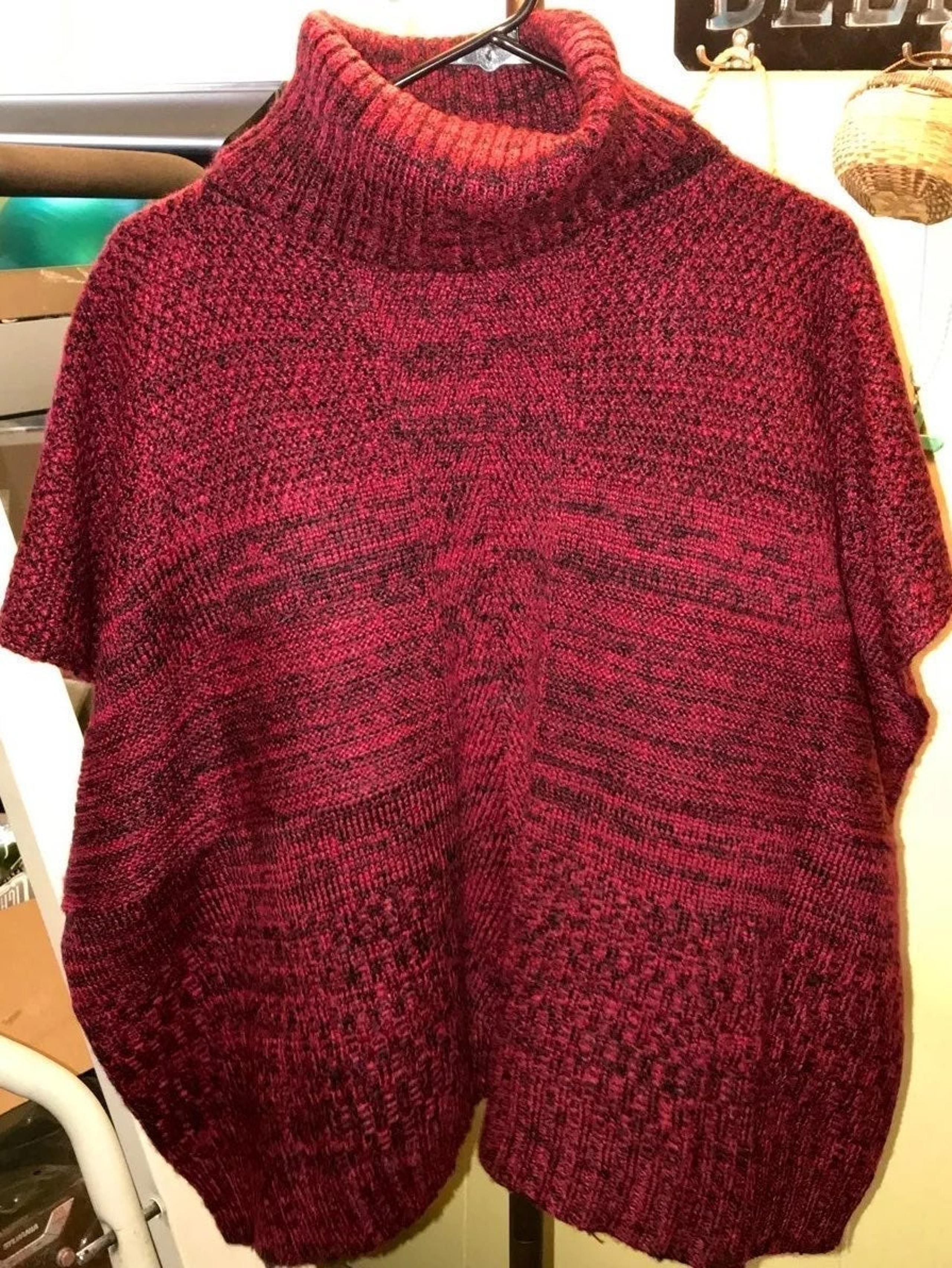 APT 9 ONE SIZE WM SWEATER PONCHO