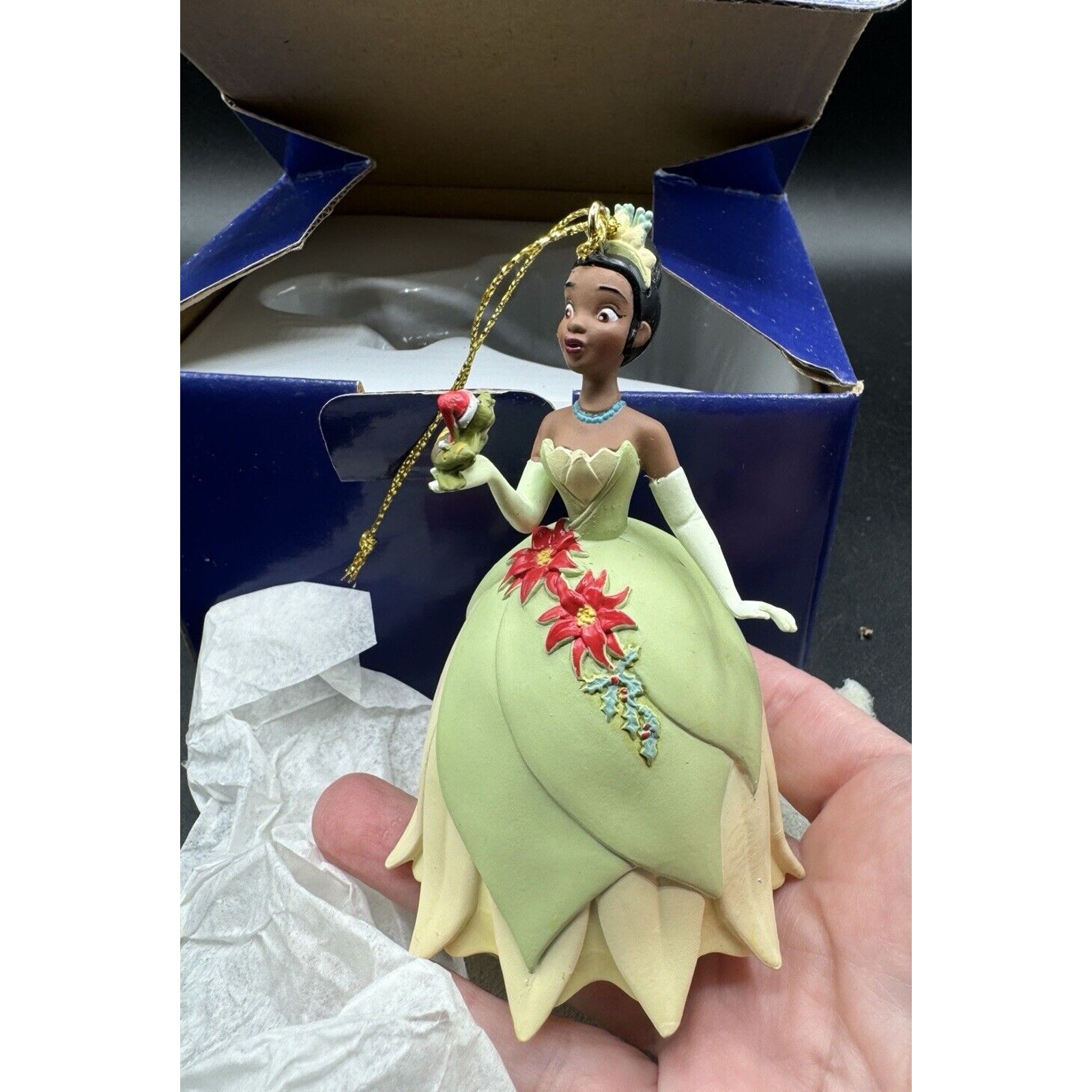Disney Grolier President's Edition “Tiana” Princess And The Frog Ornament NIB!