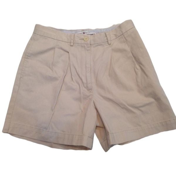 Y2K Tommy Hilfiger High Wasted Khaki Shorts NWOT