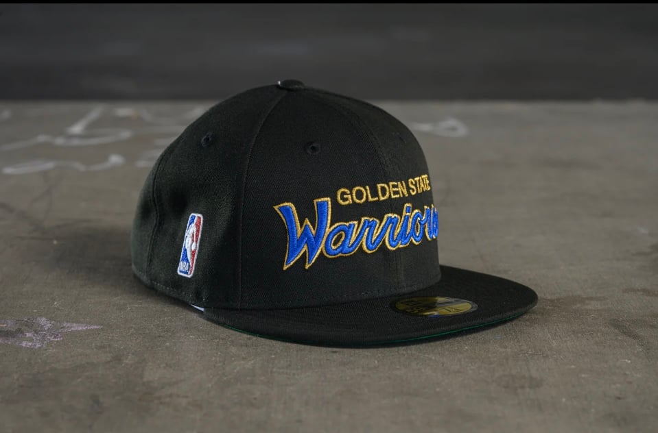 New era golden state warriors retro script size 7 1/8 brand new