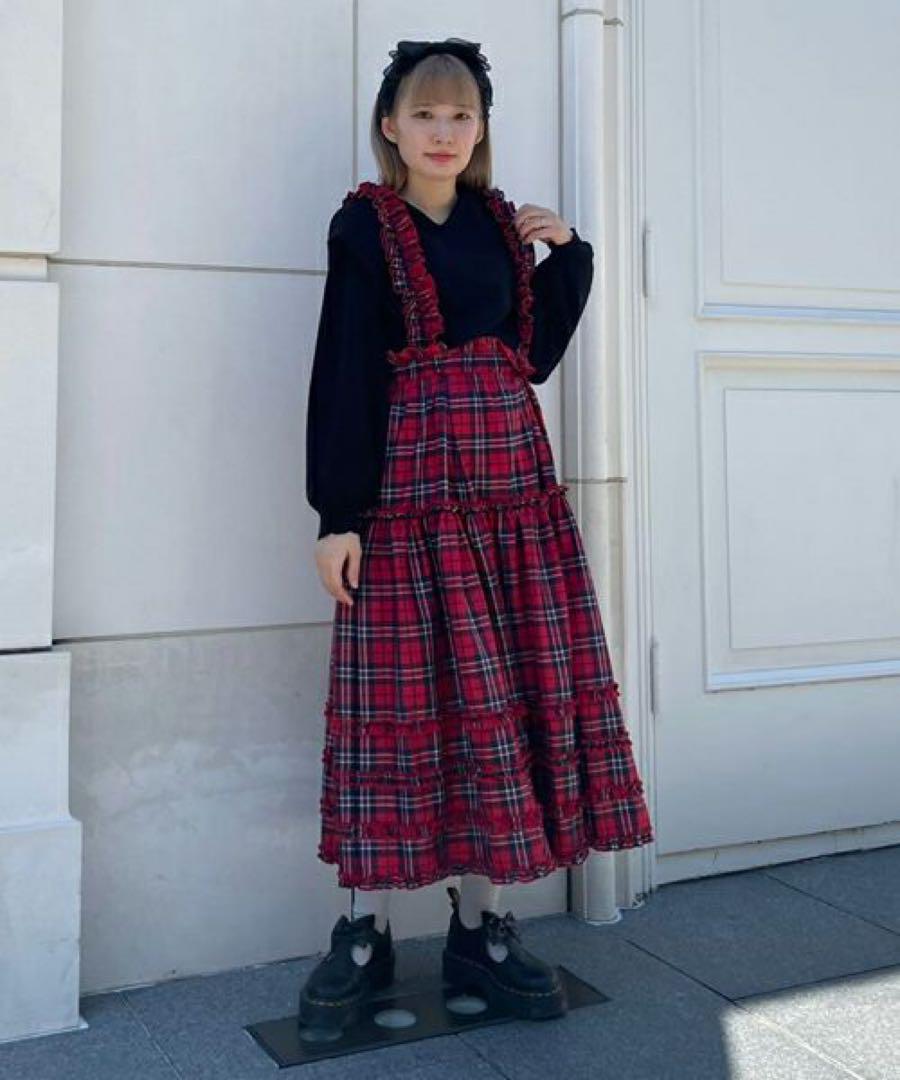 スカート candystripper HOLYNIGHTFRILLJUMPER SKIRT candystripper HOLYNIGHTFRILLJUMPER SKIRT