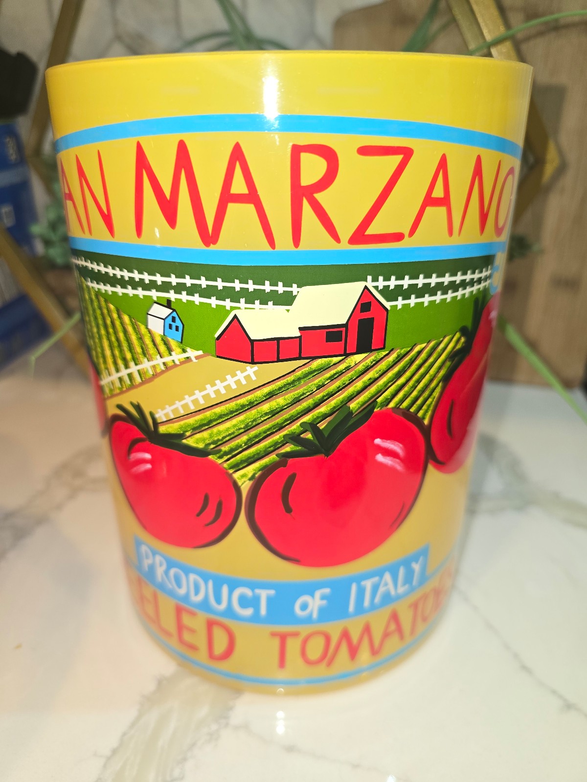 Tomatoes San Marzano Large Glass Vase