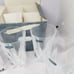 Vintage JG Durand 4-Piece Highball Crystal Glasses Set Barware France