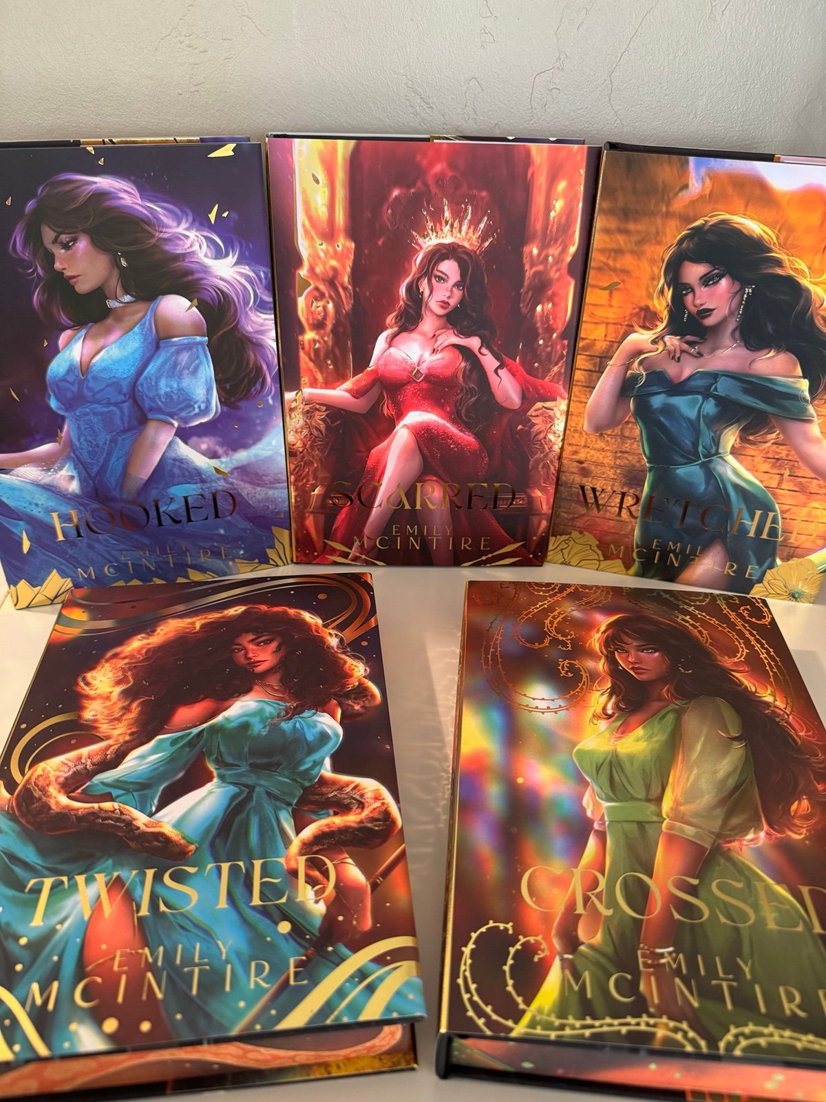 Mystic Box Emily McIntire Never After Series 1-5