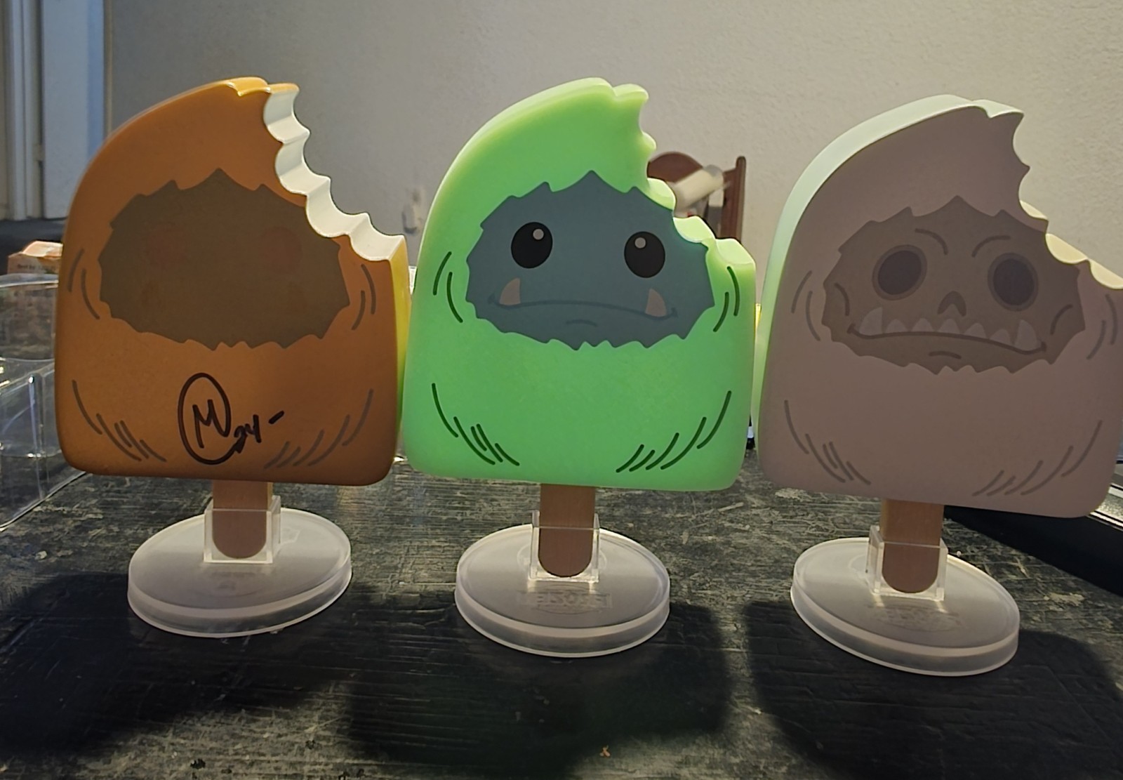 All 3 Abominable Toys Chomp frozen cultures chases