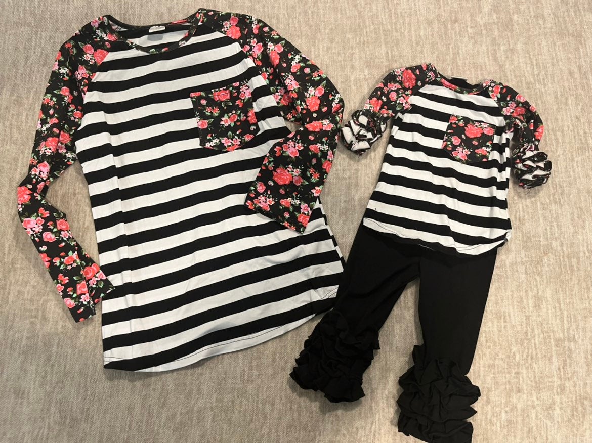 Mommy and Me 2/2T womens medium outfit set (XS)