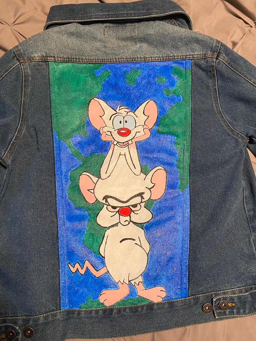 Pinky & the brain Denim Jacket