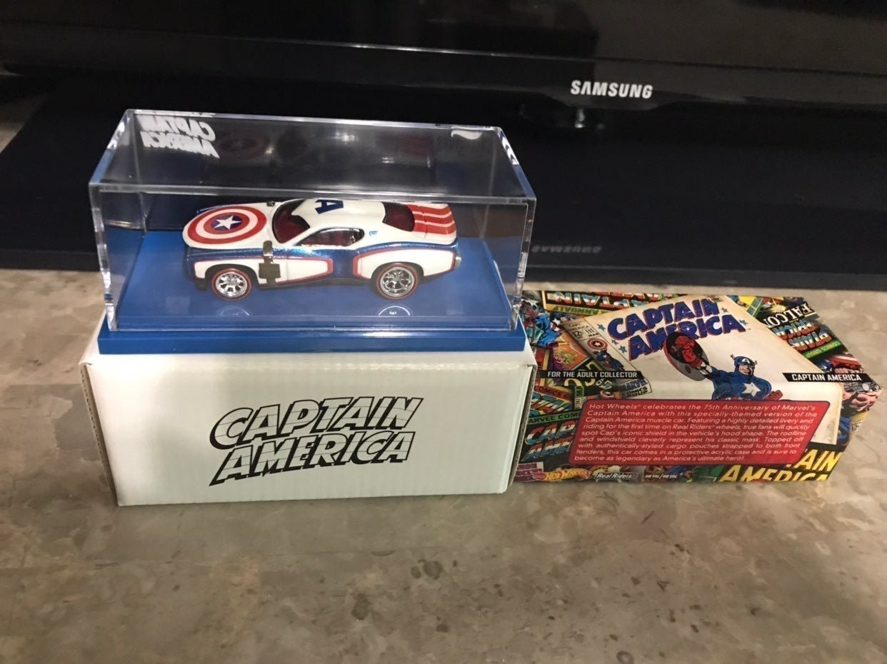 RLC Exclusive 2015 Captain America Hot Wheel
