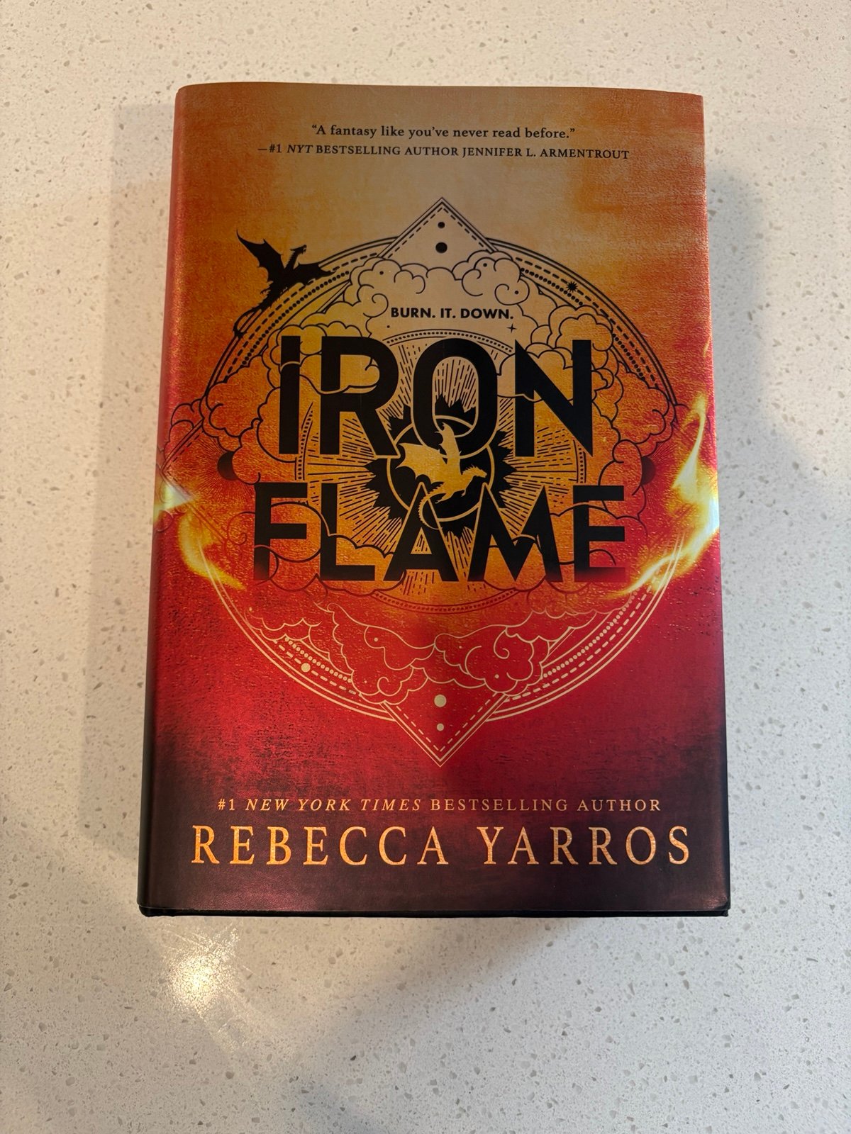 Iron Flame (1st edition with sprayed edges)