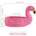 Ciroa Pink Flamingo Wicker Serving Basket