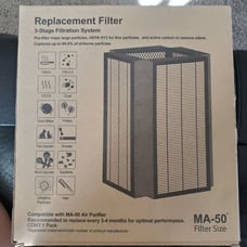 MA-50 H13 True HEPA Replacement Filter