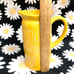 Rae Dunn Just Wanna Have Sun Yellow Pitcher