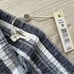 Max studio linen striped pocket shorts