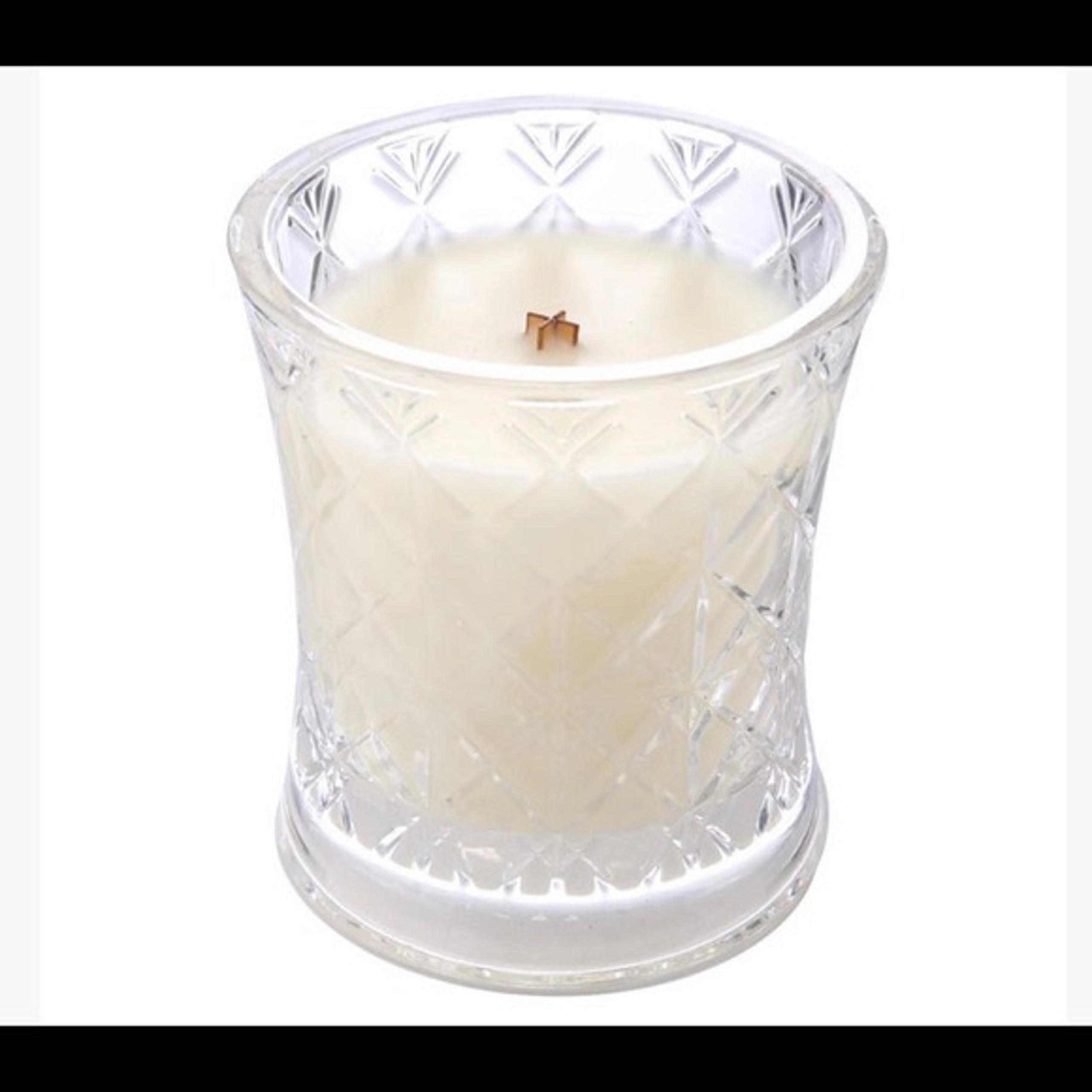 WOODWICK NEW Black Oud Glass Candle