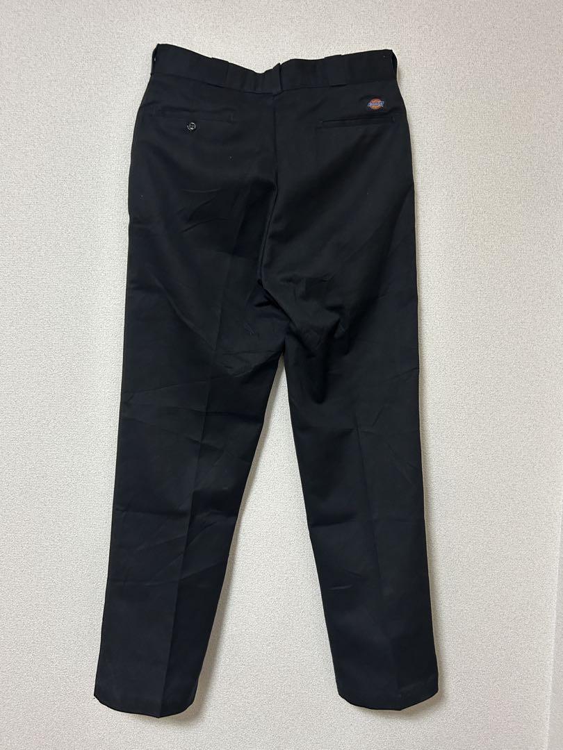 【感謝価格】 Dickies 874 Black TALON USA Made Vintage W34, L34 パンツ