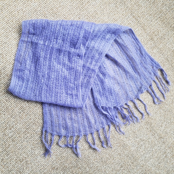 72 Lavender Kid Mohair Scarf Baby Mo Purple