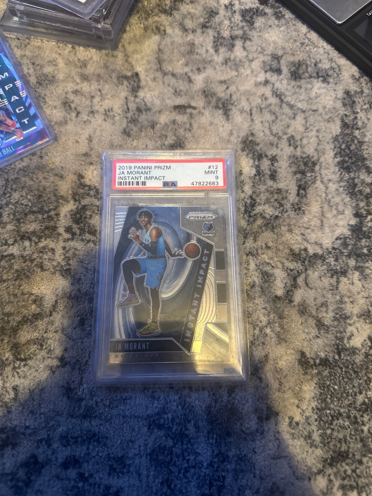 2019 Ja Morant Prizim Rookie Instant Impact PSA 9