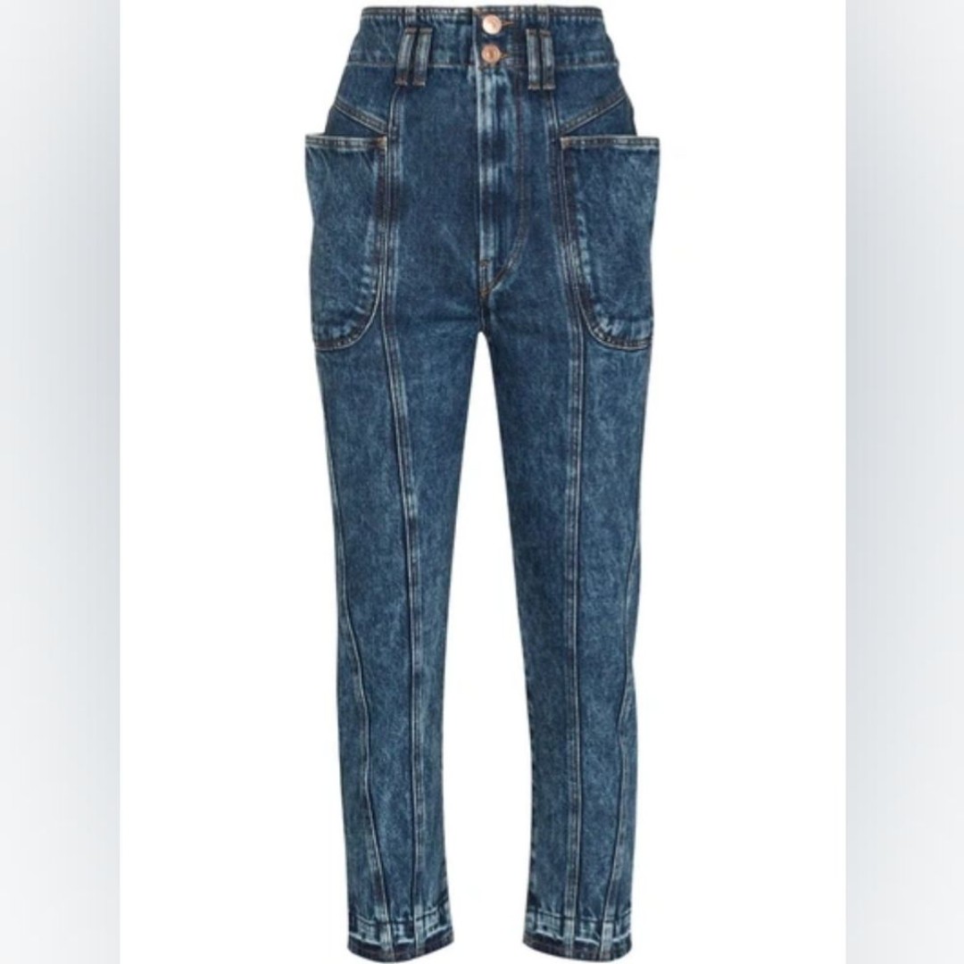 NWT ISABEL MARANT ÉTOILE TUSCON JEANS IN BLUE