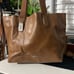 COACH Large Derby Tote Pebble Leather