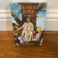Seaside Bible KJV Children's Bible Illustrated Thomas Nelson Hardcover with Box