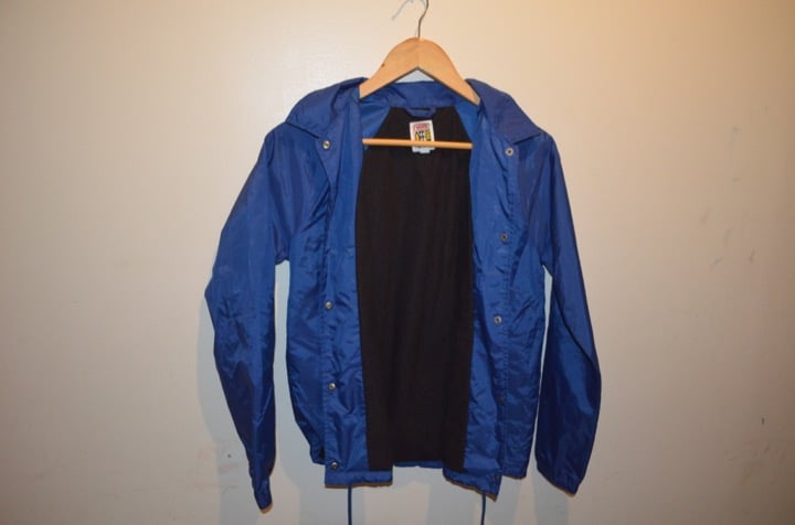 Vans button up windbreaker sweater