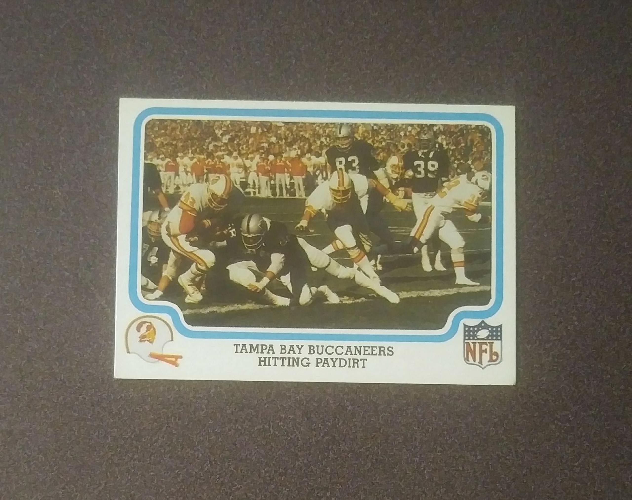 1979 Fleer Hitting Paydirt Buccaneers 53
