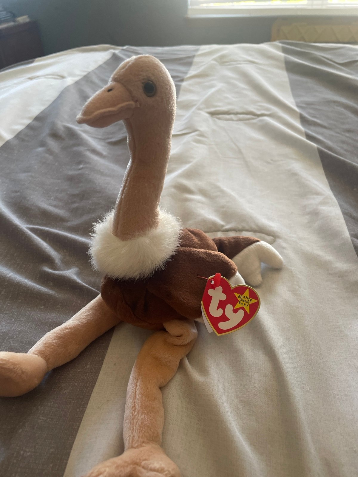 Ty Beanie Babies Stretch The Ostrich