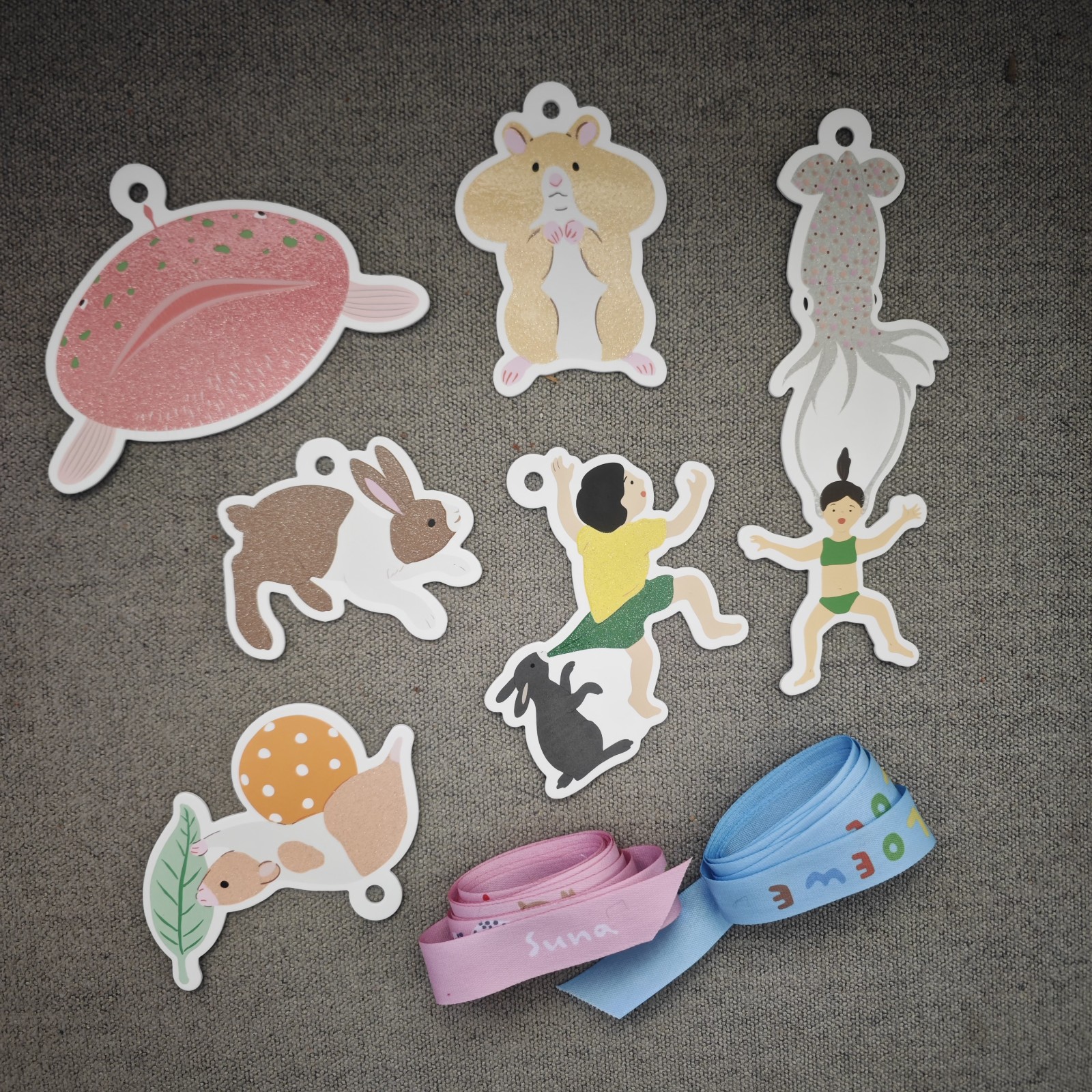 Loewe x Suna Fujita gift tags