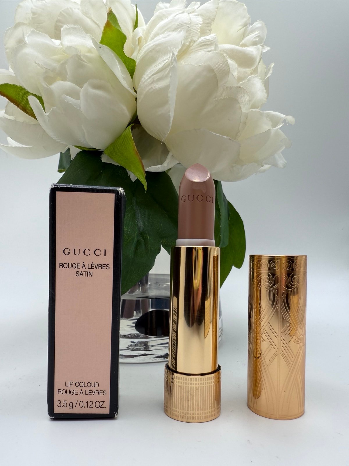 Gucci Rouge A Levres Satin Lip Colour 103 Carol Beige 3.5g / .12 Oz