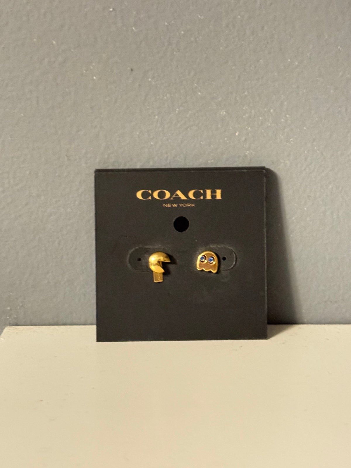 Coach limited edition Pac-Man Earrings