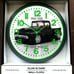 1956 Ford Pickup Truck Garage Shop Glow In The Dark Wall Clock New