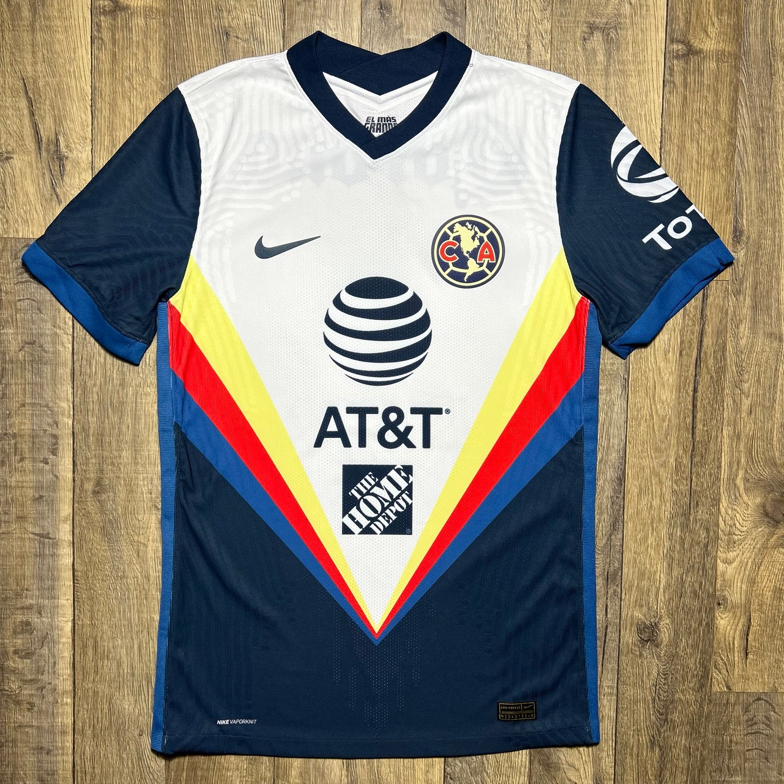 New Nike Club America 2020/21 Authentic Match Away Kit Soccer Jersey Men’s Small
