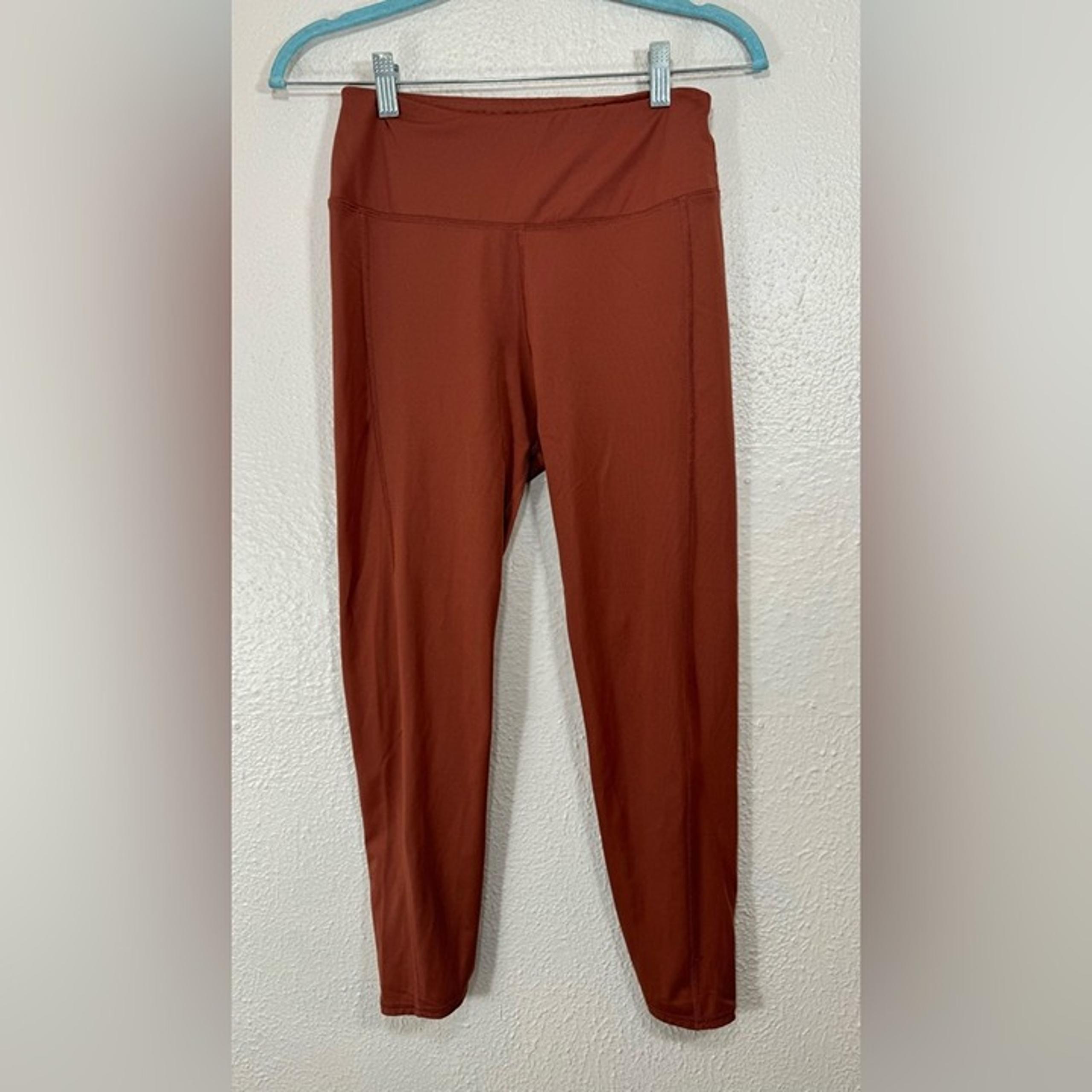 Madewell MWL Flex High-Rise 25" Leggings in Weathered Brick Women’s Size Medium