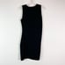 Club Monaco NWOT Side Seam Ruched Mini Dress Black Size S