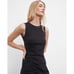 Club Monaco NWOT Side Seam Ruched Mini Dress Black Size S