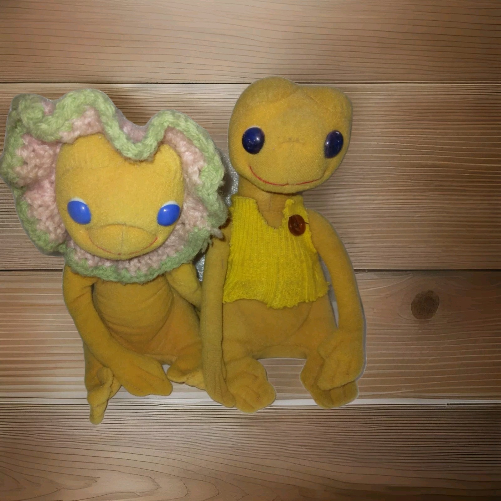 ET The Extra Terrestrial Vintage 1982 Kamar Showtime 2x Plush 8 RARE