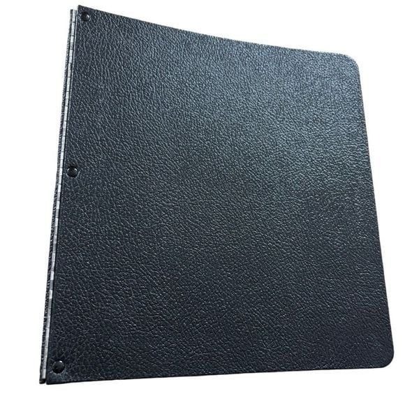 Norwood Black Pebble 3” Piano Hinge Heavy Duty 3 Ring Binder