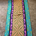 Vintage 60s 70s Beach Towel MCM Geometric Colorful S.S. Kresge