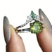 Princess bridal ring set sz 7