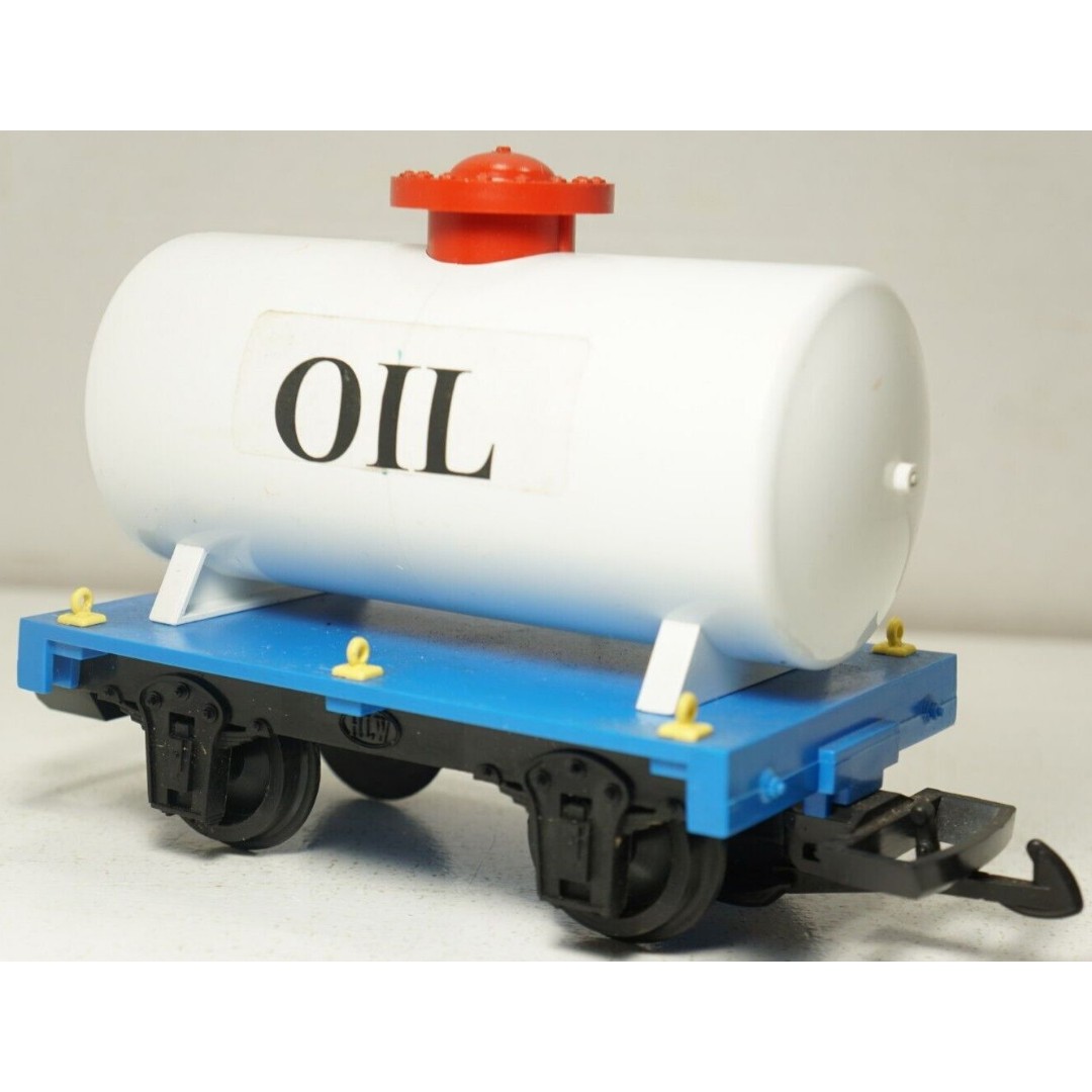 Rare Hartland Locomotive Works G Scale/Gauge Mini Short 6 White Oil Tank Car #7