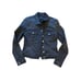 Anthropologie Kut from the Kloth Black Denim Amelia Jacket Size Small 0582