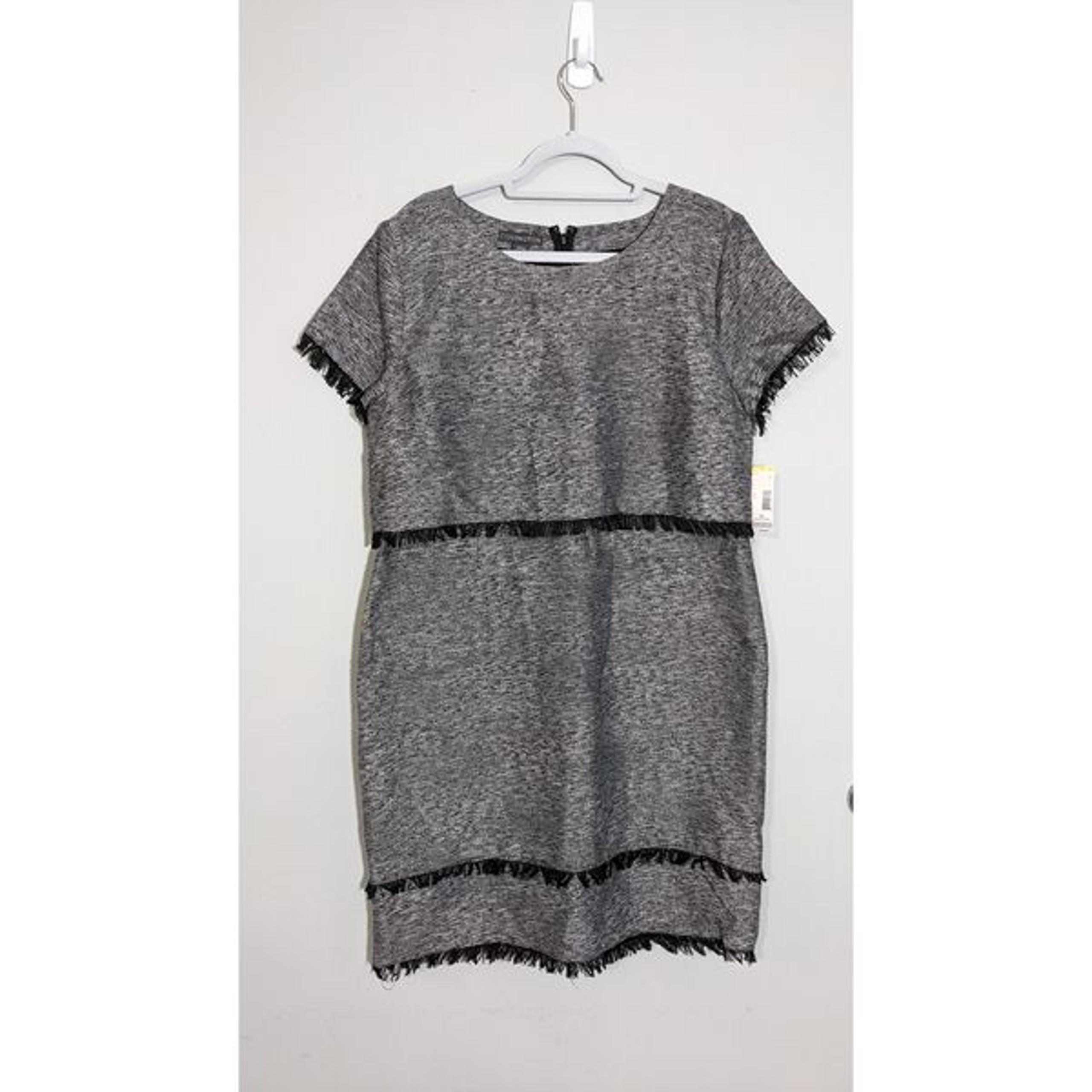 COVINGTON fringe short dress